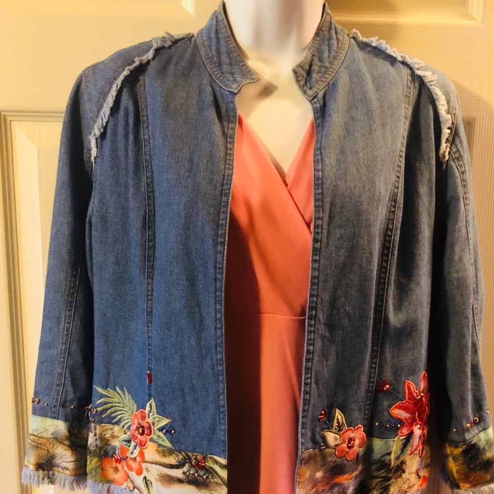 Nancy Bolen Jean Jacket